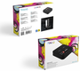 Tooq Docking Station Dual SSD M.2 NVMe/SATA USB-C 3.2 Gen2 TQDS-201B Negro