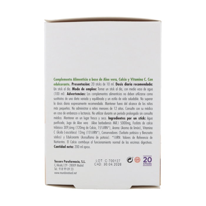 Mundonatural Gastroplus Limón 20 Ampollas Mundonatural Gastroplus Limón 20 Ampollas
