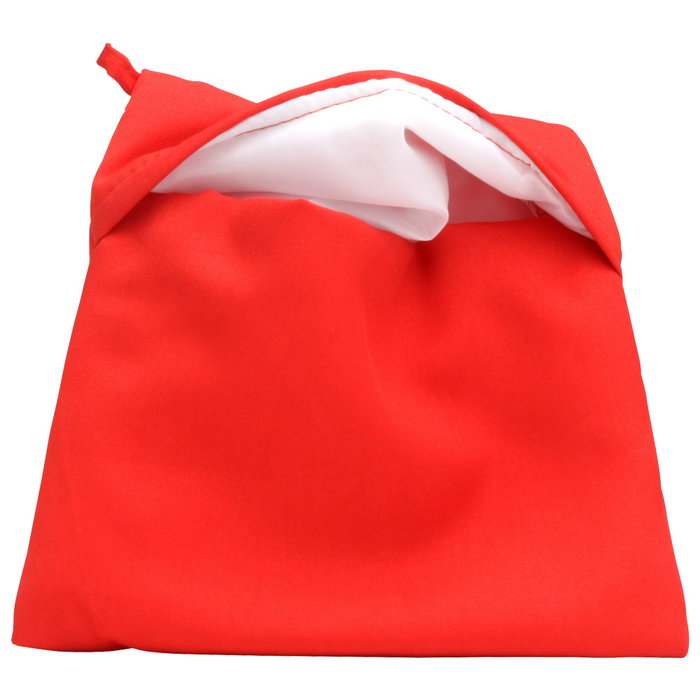 Cook Concept Cuece Patatas Microondas - Cocina Patatas en 4 Minutos, Formato Cuadrado, Apta para Castañas, Lavable y Reutilizable, Poliéster/Algodón, 23x20 cm