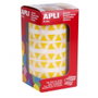 Apli Gomets Triangulares 10,5mm Rollo Amarillo - 6.136 Unidades