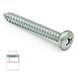 DUVER Tornillo rosca chapa DIN 7981, cabeza alomada, 25mm, 4.2mm ø