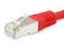 Equip Cable de red Cat6a S/FTP 3 m Rojo