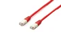 Equip Cable de red Cat6a S/FTP 3 m Rojo