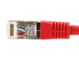 Equip Cable de red Cat6a S/FTP 3 m Rojo