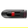 SanDisk Cruzer Glide USB 2.0 - Lote de 3 Unidades - Memoria USB de 32 GB con Protección por Contraseña, Color Negro y Rojo