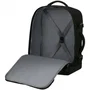 American Tourister Mochila Take2cabin M Equipaje de Mano Negra Capacidad 38.2L Dimensiones 45x36x20cm