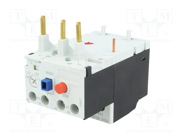 LOVATO ELECTRIC Relé térmico RF38 0,63÷1A con agarres de tornillo