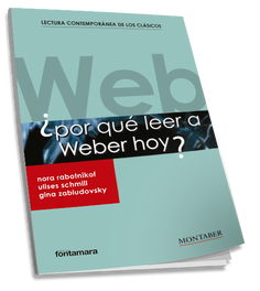 ¿Por qué leer a Weber hoy?, Nora Rabotnikof - MONTABER
