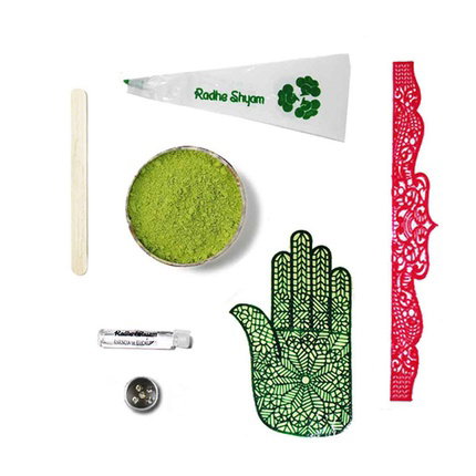 RADHE SHYAM Henna en Polvo para Tatuaje Eco