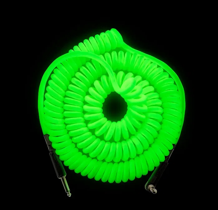 MXR Cable de Instrumento Coil Jack / Jack Ángulo 9 M - Glow In The Dark