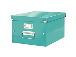 Leitz Caja de almacenamiento Click&Store mediana color turquesa 281x200x369 mm