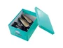 Leitz Caja de almacenamiento Click&Store mediana color turquesa 281x200x369 mm