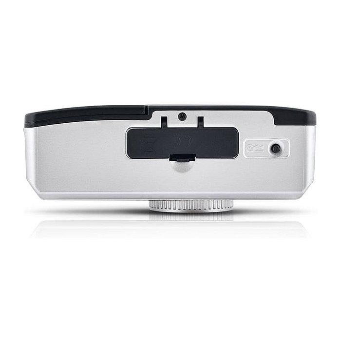 AgfaPhoto Cámara Analógica Compacta 603001, 35 mm Reutilizable, Color Rojo/Plata, Flash Integrado, Lente 32 mm