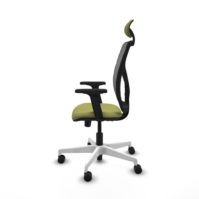PIQUERAS Y CRESPO Silla de oficina Motilla con mecanismo Sincro, Verde oliva y Gris PIQUERAS Y CRESPO Silla de oficina Motilla con mecanismo Sincro, Verde oliva y Gris