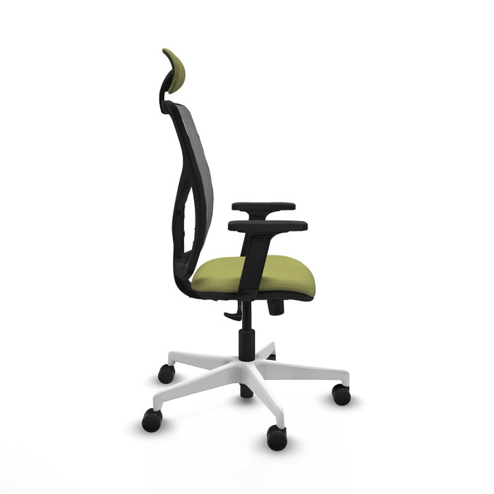 PIQUERAS Y CRESPO Silla de oficina Motilla con mecanismo Sincro, Verde oliva y Gris PIQUERAS Y CRESPO Silla de oficina Motilla con mecanismo Sincro, Verde oliva y Gris