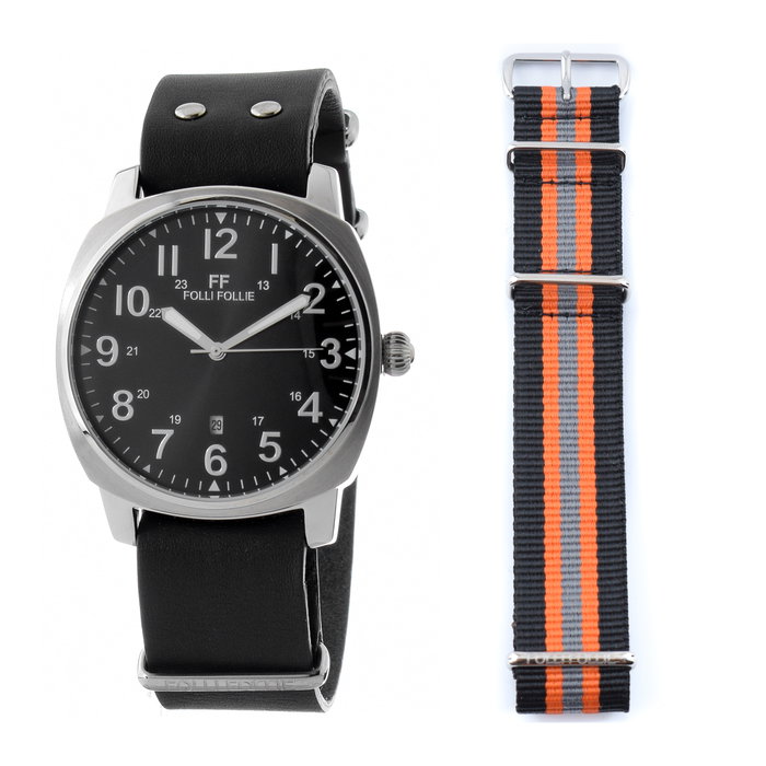 Folli Follie WF14T001SDNN Reloj Analógico para Hombre