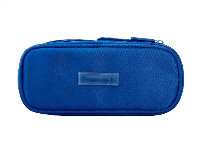 Liderpapel Estuche Portatodo Color Pop con Compartimento Extensible, 2 Cremalleras, Azul, 230x60 mm Liderpapel Estuche Portatodo Color Pop con Compartimento Extensible, 2 Cremalleras, Azul, 230x60 mm