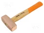 BETA Martillo de Cobre con Mango de Madera 280mm