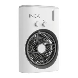 INCA Ventilador de sobremesa IMF-10B Recargable Color Blanco