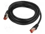 GOOBAY Patch cord Cat 6 S/FTP 3m Negro RJ45