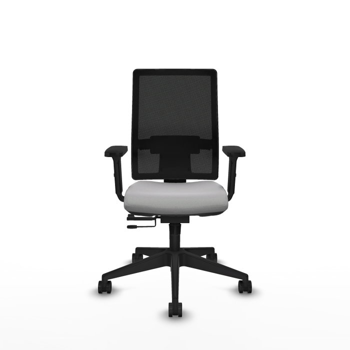 PIQUERAS Y CRESPO Silla de oficina Horna con mecanismo Sincro/Traslack Gris claro PIQUERAS Y CRESPO Silla de oficina Horna con mecanismo Sincro/Traslack Gris claro