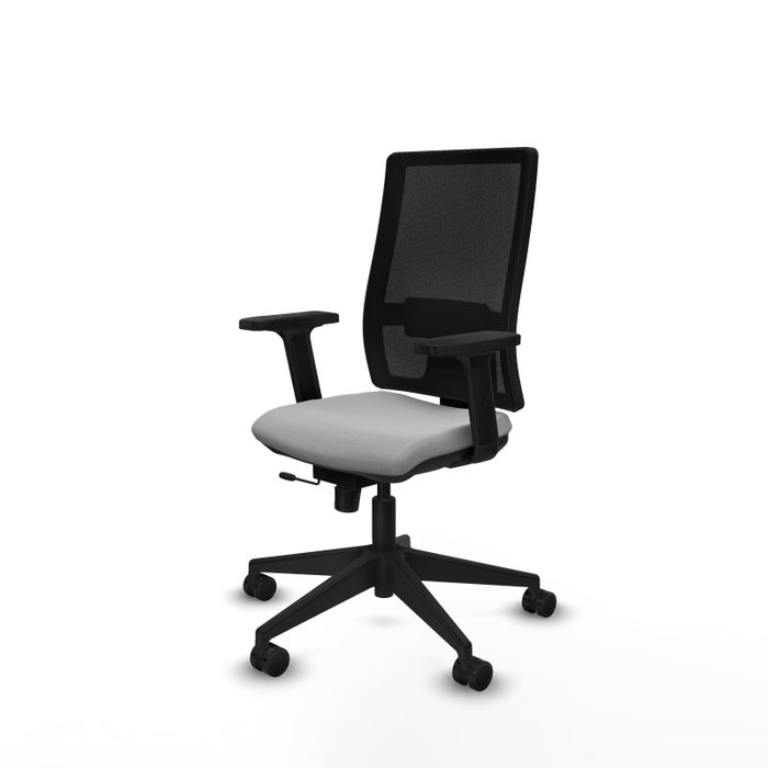 PIQUERAS Y CRESPO Silla de oficina Horna con mecanismo Sincro/Traslack Gris claro PIQUERAS Y CRESPO Silla de oficina Horna con mecanismo Sincro/Traslack Gris claro
