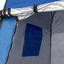 Aktive Tienda ducha cambiador para camping sin suelo 120x120x190 cm azul