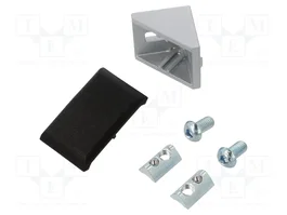 FATH Ángulo para perfiles de aluminio 28x28x28mm