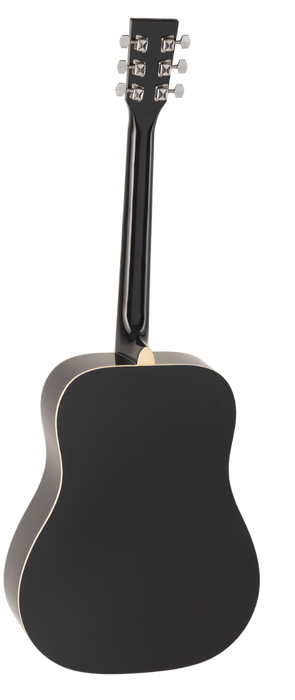 Daytona A411 Guitarra Acústica Dreadnought Negra Brillo