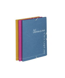 Carpeta De Gomas Y Solapas Carchivo Immagine Carton Reciclado Fº Surtido (Set de 12)