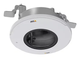 Axis 01757-001 Soporte de Montaje Empotrado en Techo/Pared, Blanco, Metal, Compatible con Cámaras P3224, P3225, P3227, P3228, P3235, P3367, P3374, P3375, Q3515