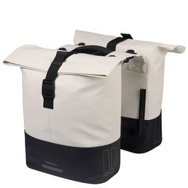 Basil Alforjas Cove DB MIK 32L PET Reciclado Cuero Vegano Impermeable Reflectante
