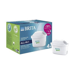 Brita Maxtra Pro Filtro para sistema de filtración de agua, Pack 4 Piezas