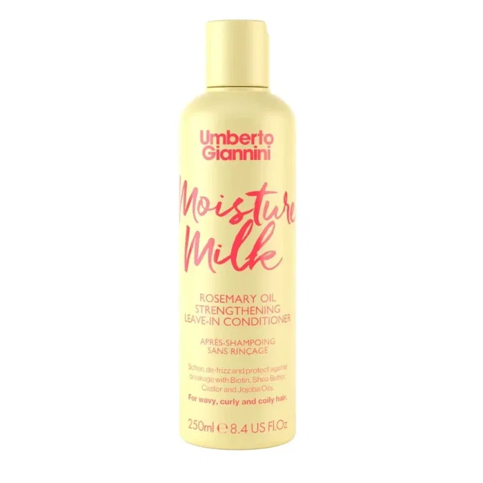 Umberto Giannini Moisture Milk Acondicionador sin enjuague Anti-Frizz & Curl Definition 250 ml Umberto Giannini Moisture Milk Acondicionador sin enjuague Anti-Frizz & Curl Definition 250 ml
