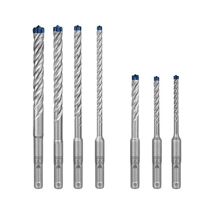 Bosch EXPERT SDS plus-7X Juego de 7 Brocas para Martillo Perforador