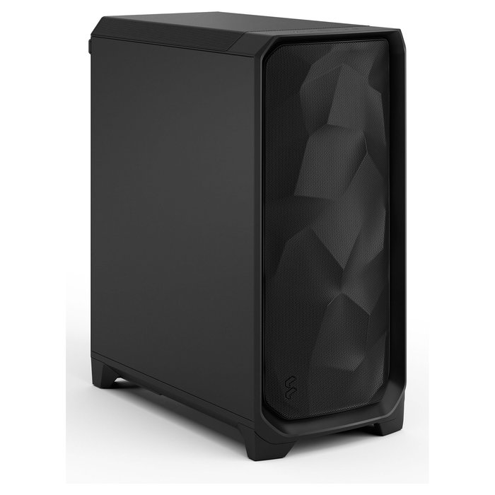 Fractal Design Meshify 3 Torre de PC ATX Gaming, Negro, Midi-Tower, Gestión de Cables, Filtro Antipolvo, Soporte para 3 Ventiladores 140 mm Incluidos