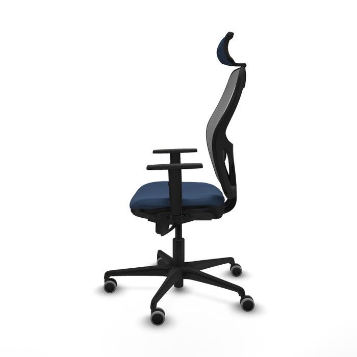 PIQUERAS Y CRESPO Silla de oficina Jorquera Azul marino y Gris PIQUERAS Y CRESPO Silla de oficina Jorquera Azul marino y Gris