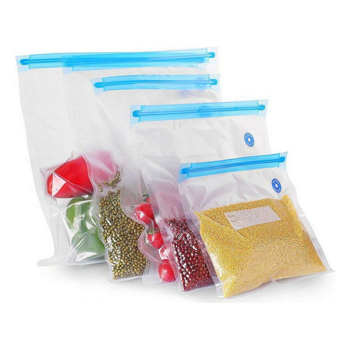 Quttin Set de 4 Bolsas Reutilizables para Comida al Vacío 30x34 cm (24 Cajas)