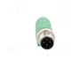 PHOENIX CONTACT Adaptador M12 macho recto a M8 hembra recto, 4 pines