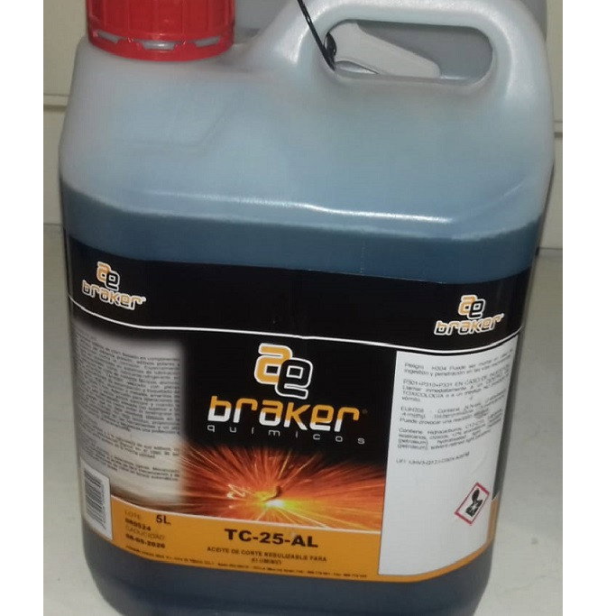 DUVER Aceite de Corte para Aluminio TC-25-AL 5 L DUVER Aceite de Corte para Aluminio TC-25-AL 5 L