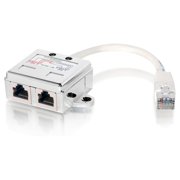 Equip Adaptador RJ45 Cat5e 1 Macho a 2 Hembras Equip Adaptador RJ45 Cat5e 1 Macho a 2 Hembras