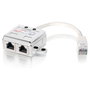 Equip Adaptador RJ45 Cat5e 1 Macho a 2 Hembras