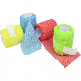 B. Braun Askina Light Haft Color Vet Cohesiva, 6 cm x 5 M, Venda Veterinaria, Paquete de 12 Unidades