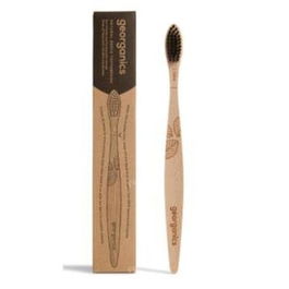 Georganics Cepillo De Dientes De Madera De Haya Soft