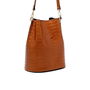 Bolso de Mano Maison Heritage BRUNA-CROCO-CAMEL