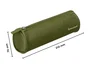Liderpapel Estuche Portatodo Classic Cilindrico Ancho Verde Militar 210x70mm