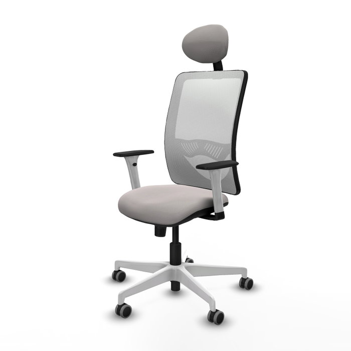 PIQUERAS Y CRESPO Silla de oficina Zulema con Mecanismo Sincro y Similpiel Blanco PIQUERAS Y CRESPO Silla de oficina Zulema con Mecanismo Sincro y Similpiel Blanco