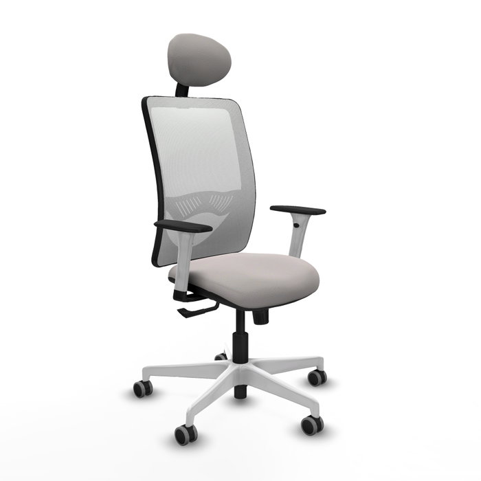 PIQUERAS Y CRESPO Silla de oficina Zulema con Mecanismo Sincro y Similpiel Blanco PIQUERAS Y CRESPO Silla de oficina Zulema con Mecanismo Sincro y Similpiel Blanco
