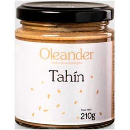 Oleander Tahin Tostado 210Gr C/Sal Crema de Sésamo Integral Ecológico