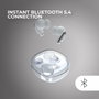 Mars Gaming MHIB2 Auriculares Gaming Bluetooth 5.4 Blanco